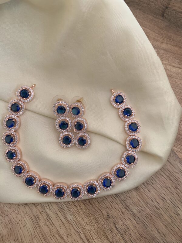 Rosegold blocks set - Blue