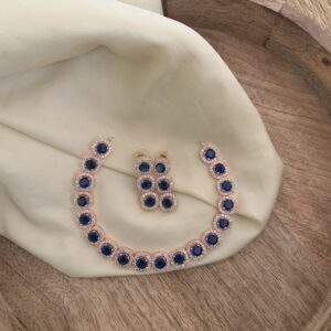 Rosegold blocks set - Blue