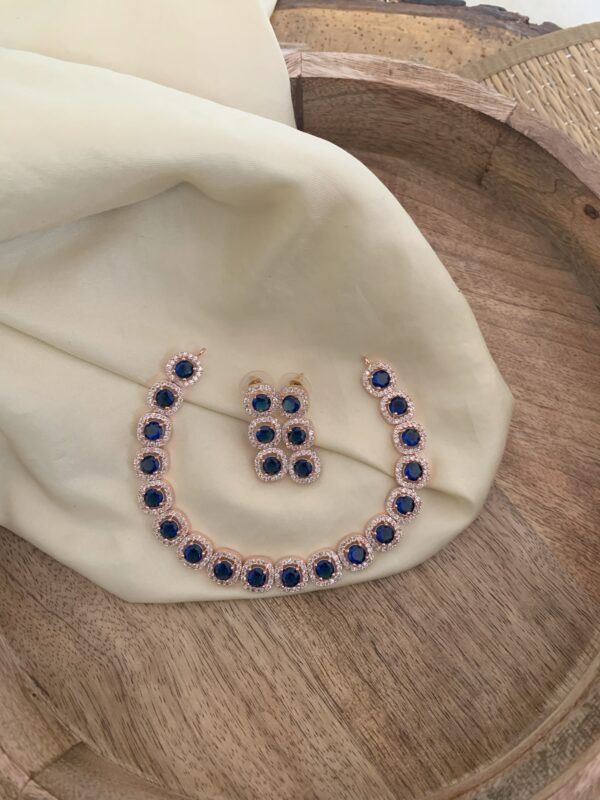 Rosegold blocks set - Blue