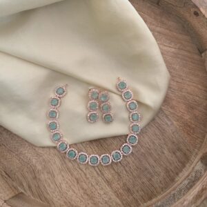 Rosegold blocks set - Mint