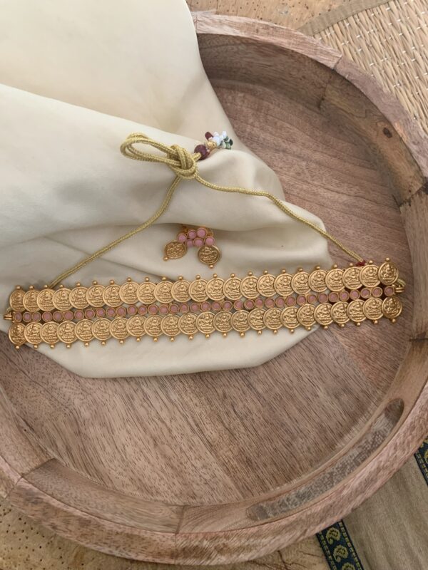 Kaasu choker set - Pink
