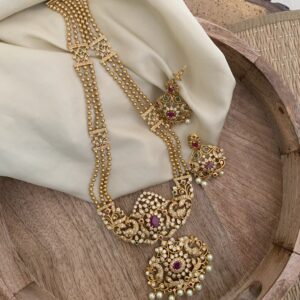 40 cms 3 layer haaram set