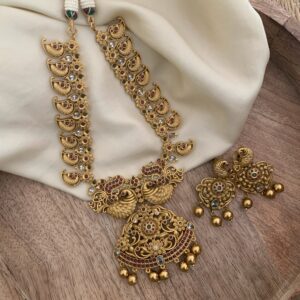 Antique polish Navilu necklace set