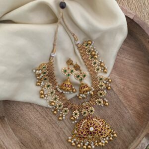 Close knit kemp necklace set