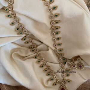 AD maanga/mango pendant haaram set