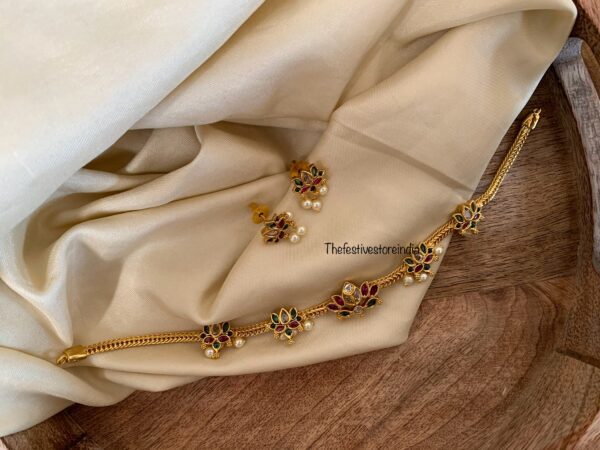 Lotus choker set (Kids friendly)