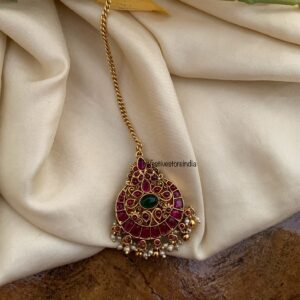 Reversible Kemp lakshmi maangtikka
