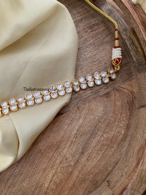 Classic kundan 2 layer choker set