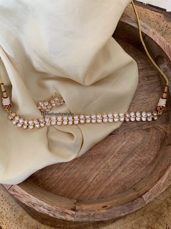 Classic kundan 2 layer choker set