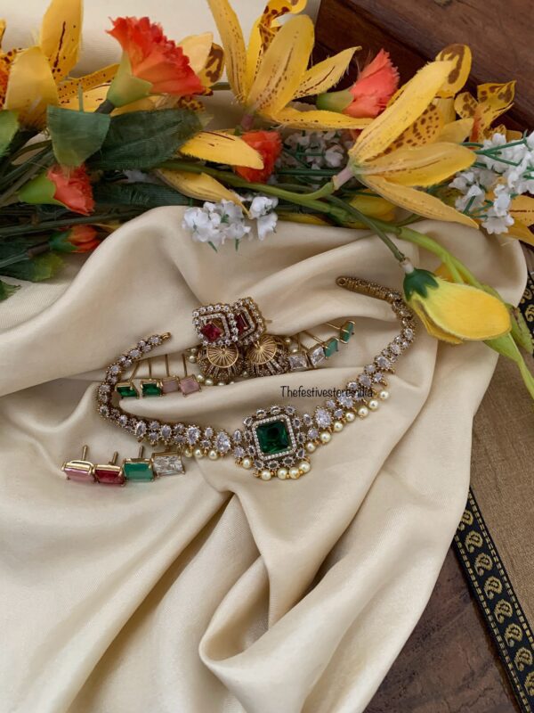 AD Moissanite stone changeable set