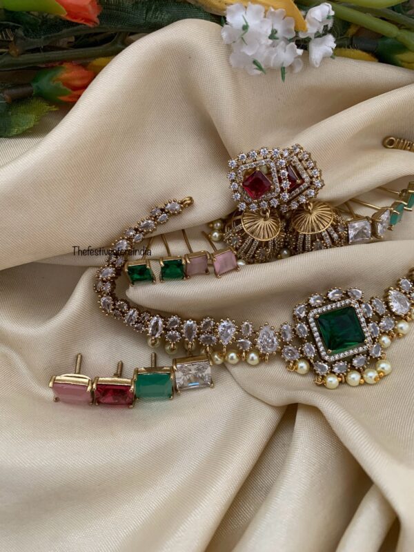 AD Moissanite stone changeable set