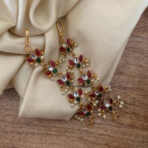 Lotus straight ear chain
