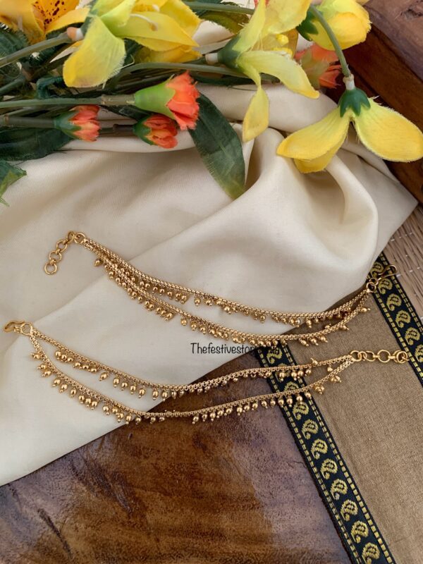 Budgeted 2 layer ear chain