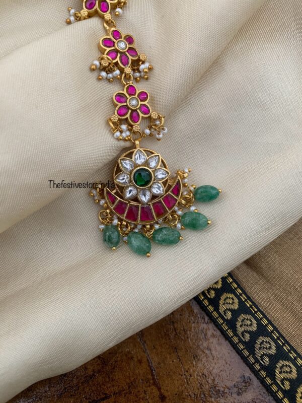 Bridal Jadau classic maangtikka