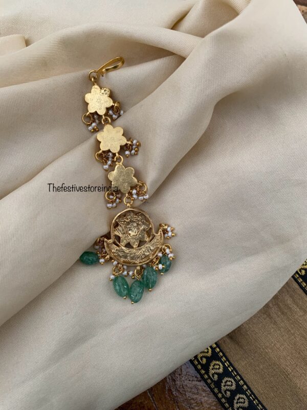Bridal Jadau classic maangtikka