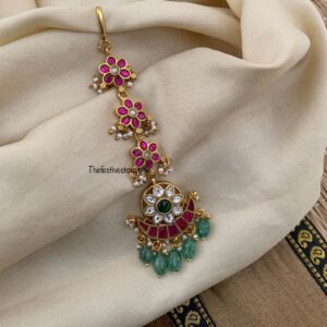 Bridal Jadau classic maangtikka
