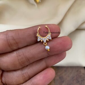 Muhurtham Nosepin / Septum ring