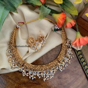 Rice pearls hasli set - V2