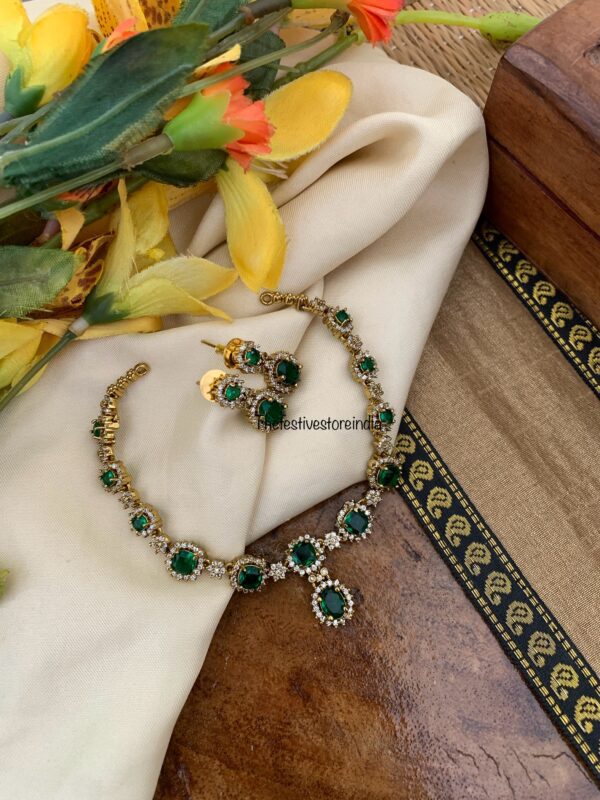 Emerald mini Victorian set