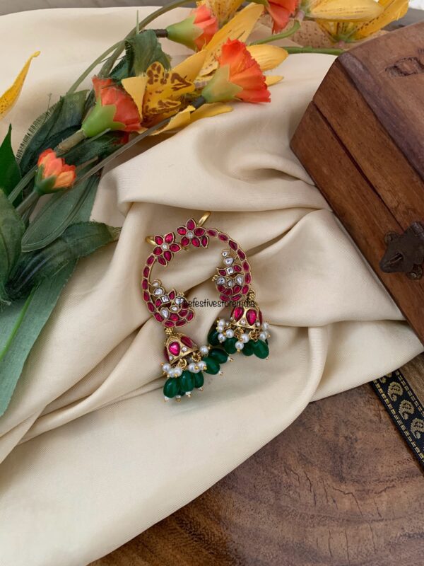 Jadau TRISHA jhumkas