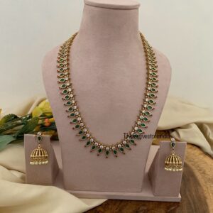 Classic palakka haaram set | Haaram | Bridal | long chain | Kerala jewellery