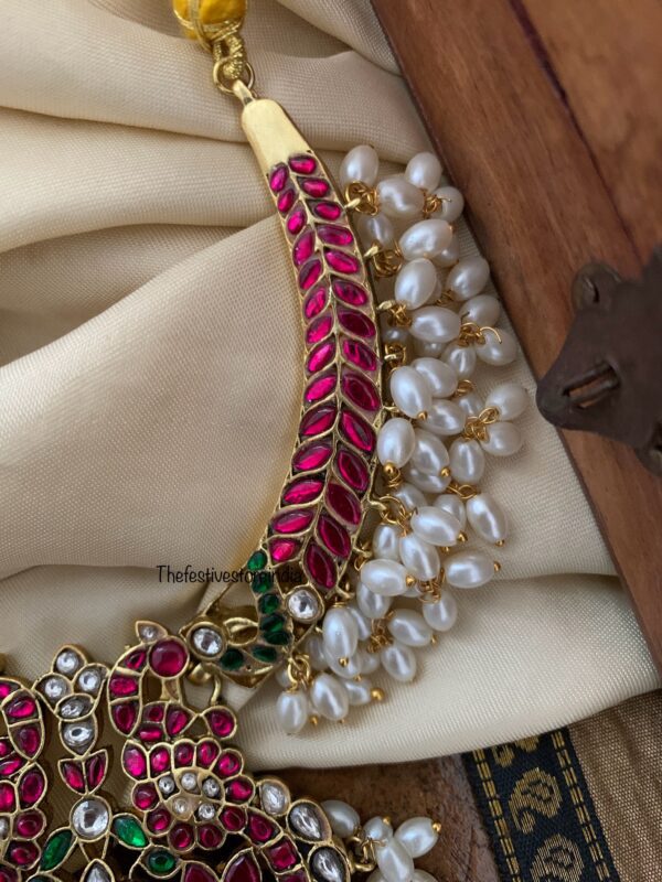 Jadau grand rice pearls hasli