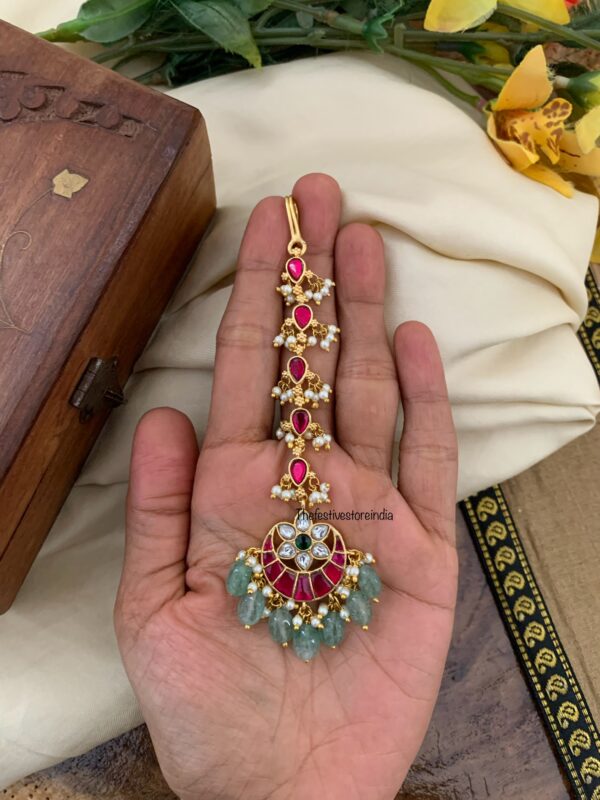 Jadau Classic Bridal Maangtikka