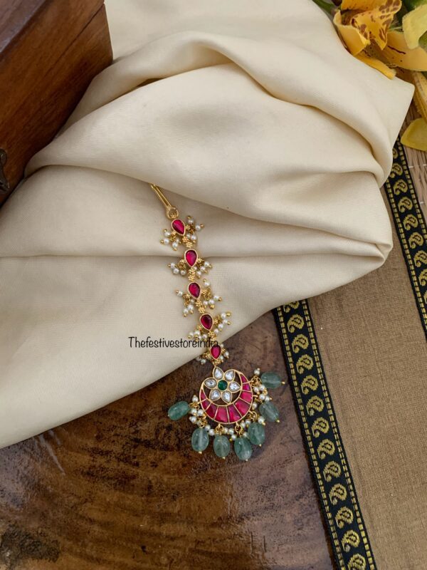 Jadau Classic Bridal Maangtikka