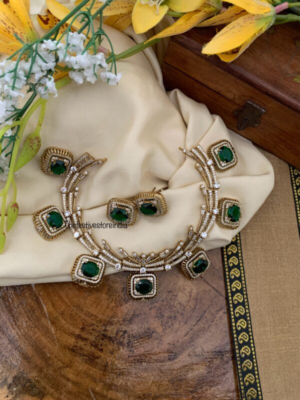 Bridal designer victorian necklace set | Bridal | Necklace | Wedding