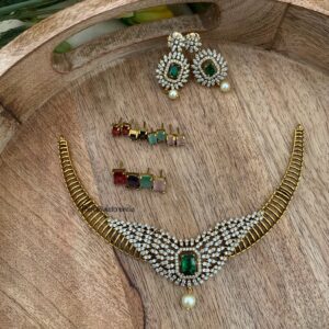 Unique diamonds changeable set