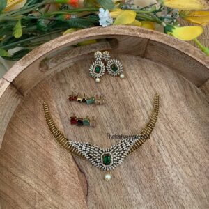 Unique diamonds changeable set