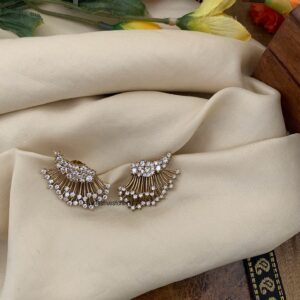 3 in 1 AD wing earrings