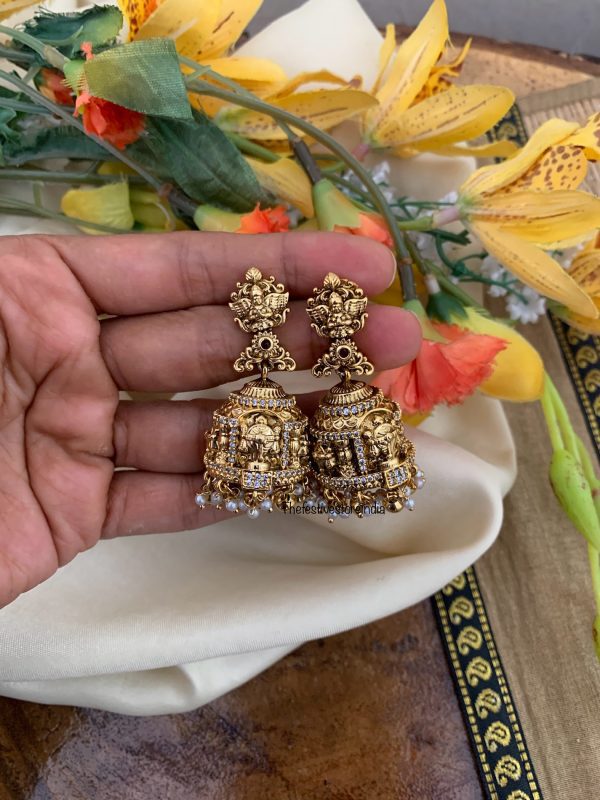 Nakshi Bridal jhumkas