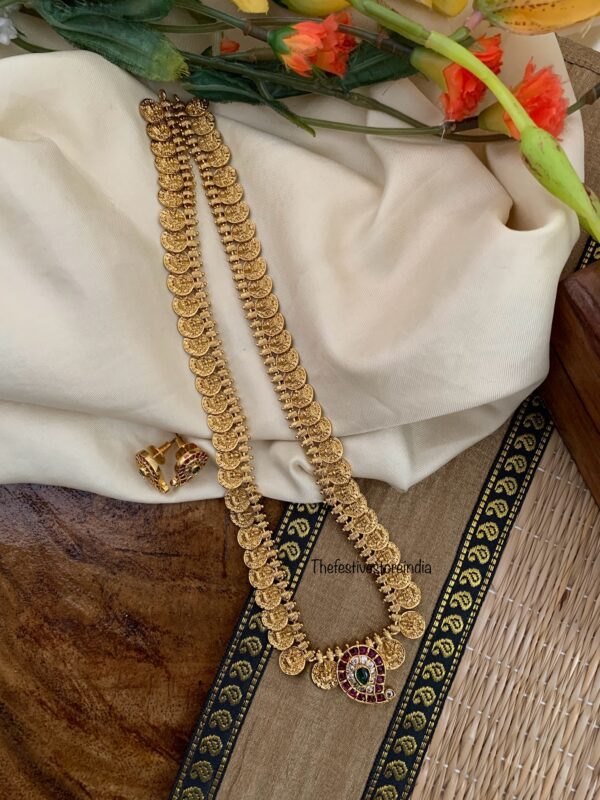 Budgeted kaasu mango haaram set | Haaram | Bridal | long chain
