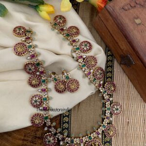 Lakshmi Navilu Bridal bottu haaram set | Haaram | Bridal | long chain