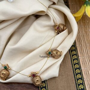 Antique polish Mango invisible chain