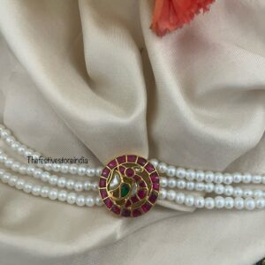 Jadau Navilu pearl choker