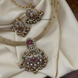 Non idol Victorian Hasli set | Bridal | Necklace | Wedding | Unique