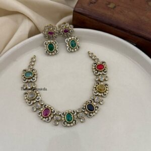 Multi color stones set