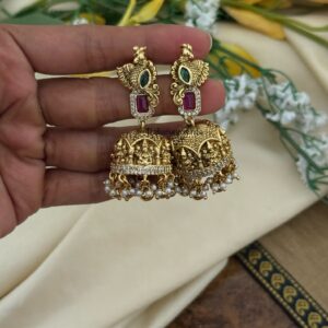 Lakshmi Navilu Bridal jhumkas