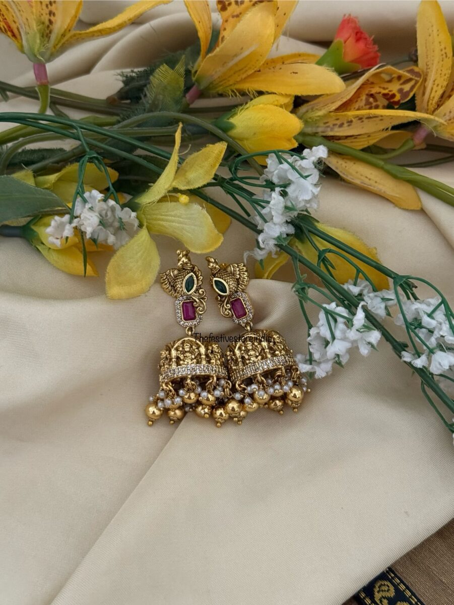 Lakshmi Navilu Bridal jhumkas - 1