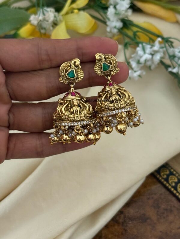 Lakshmi Navilu Bridal jhumkas - 2