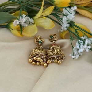 Lakshmi Navilu Bridal jhumkas - 2