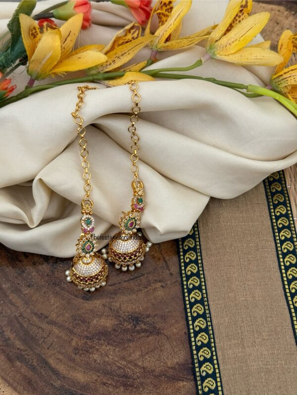AD jhumkas with Maati | Bridal | Bridesmaid