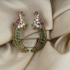 Antique peacock earcuff | Bridal | Bridesmaid
