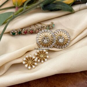 4 in 1 changeable studs | Bridal | Bridesmaid