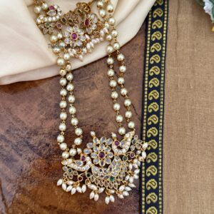 All pearls mid length set | Bridal