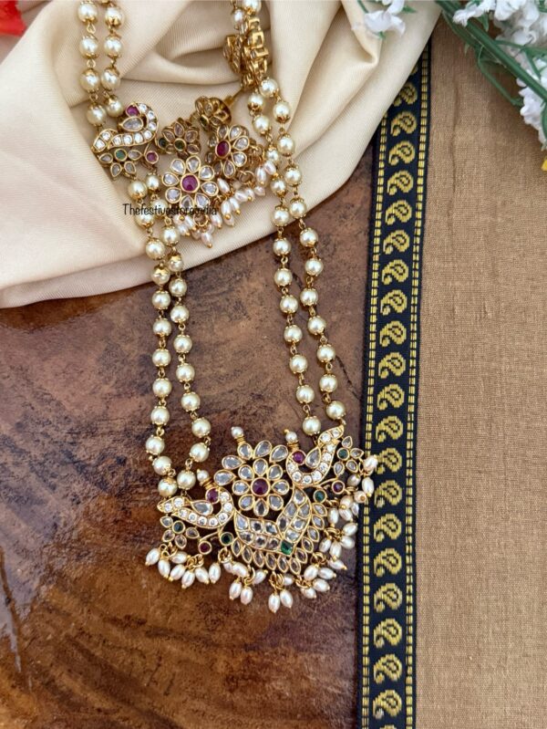 All pearls mid length set | Bridal