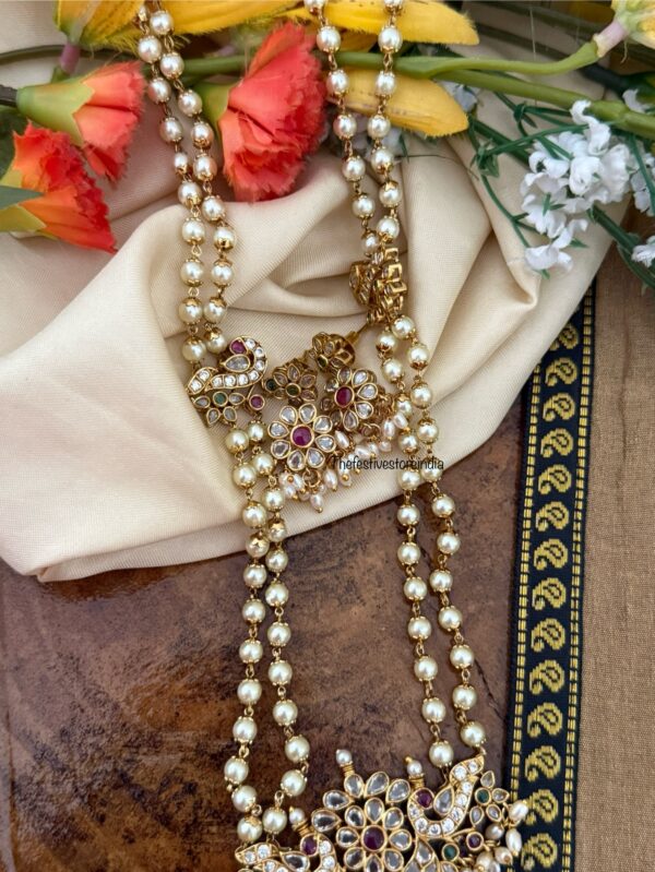 All pearls mid length set | Bridal