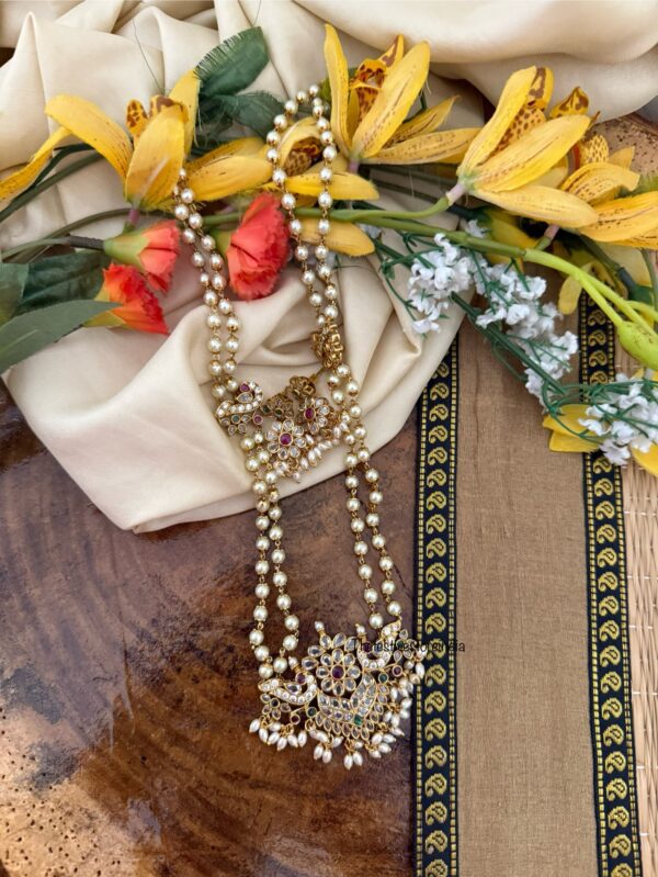 All pearls mid length set | Bridal